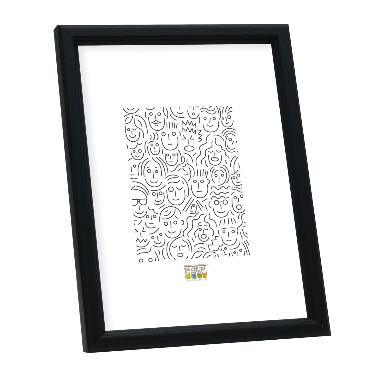 Deknudt S236K2             15x20 Holzrahmen in schwarz