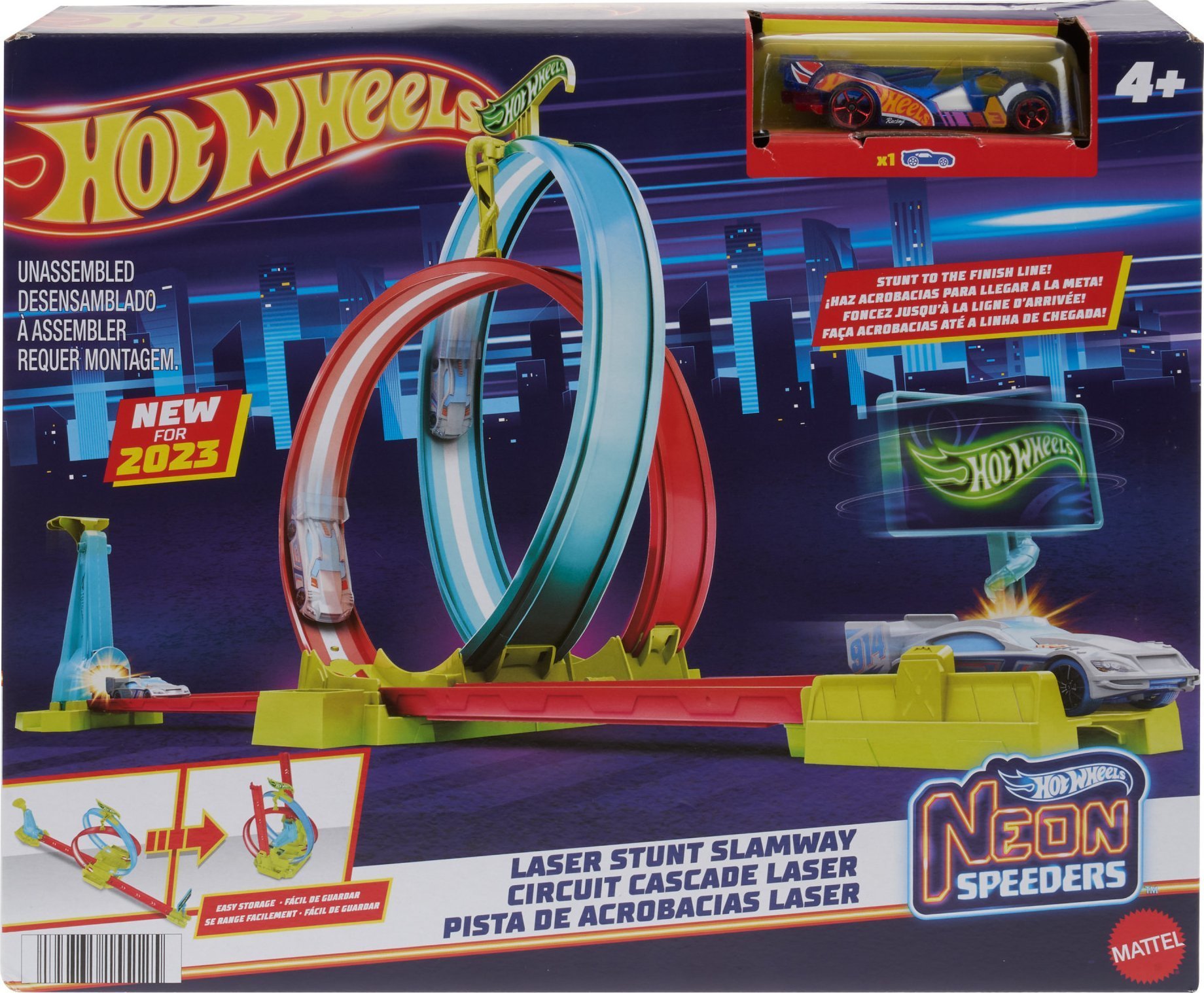 Hot Wheels MATTEL NEON SPEEDERS ODHALENÍ