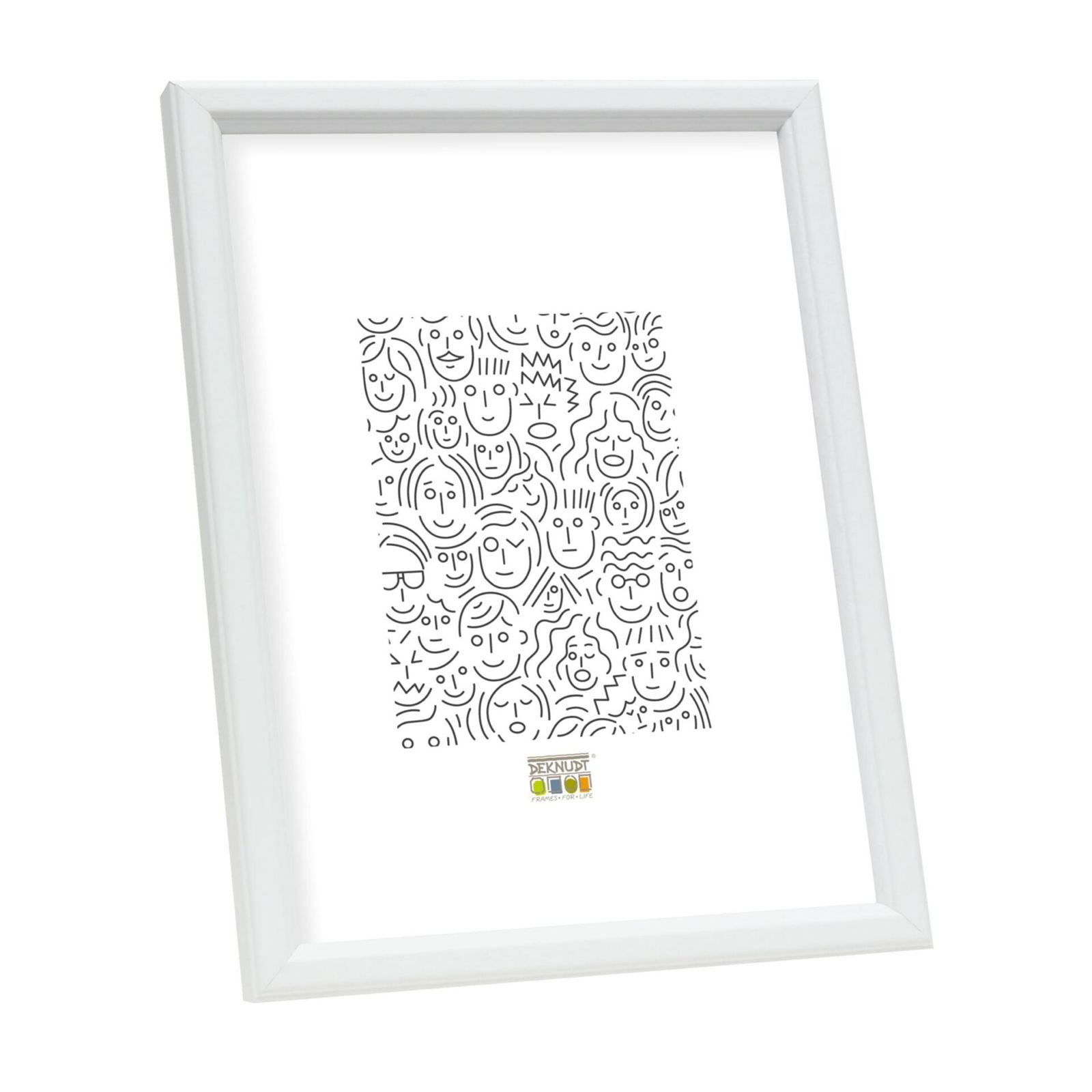 Deknudt S236K1             15x20 Holzrahmen in weiß