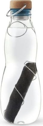 Black & Blum Láhev na vodu EAU GOOD v pouzdře, mořská zelená / BLACK+BLUM