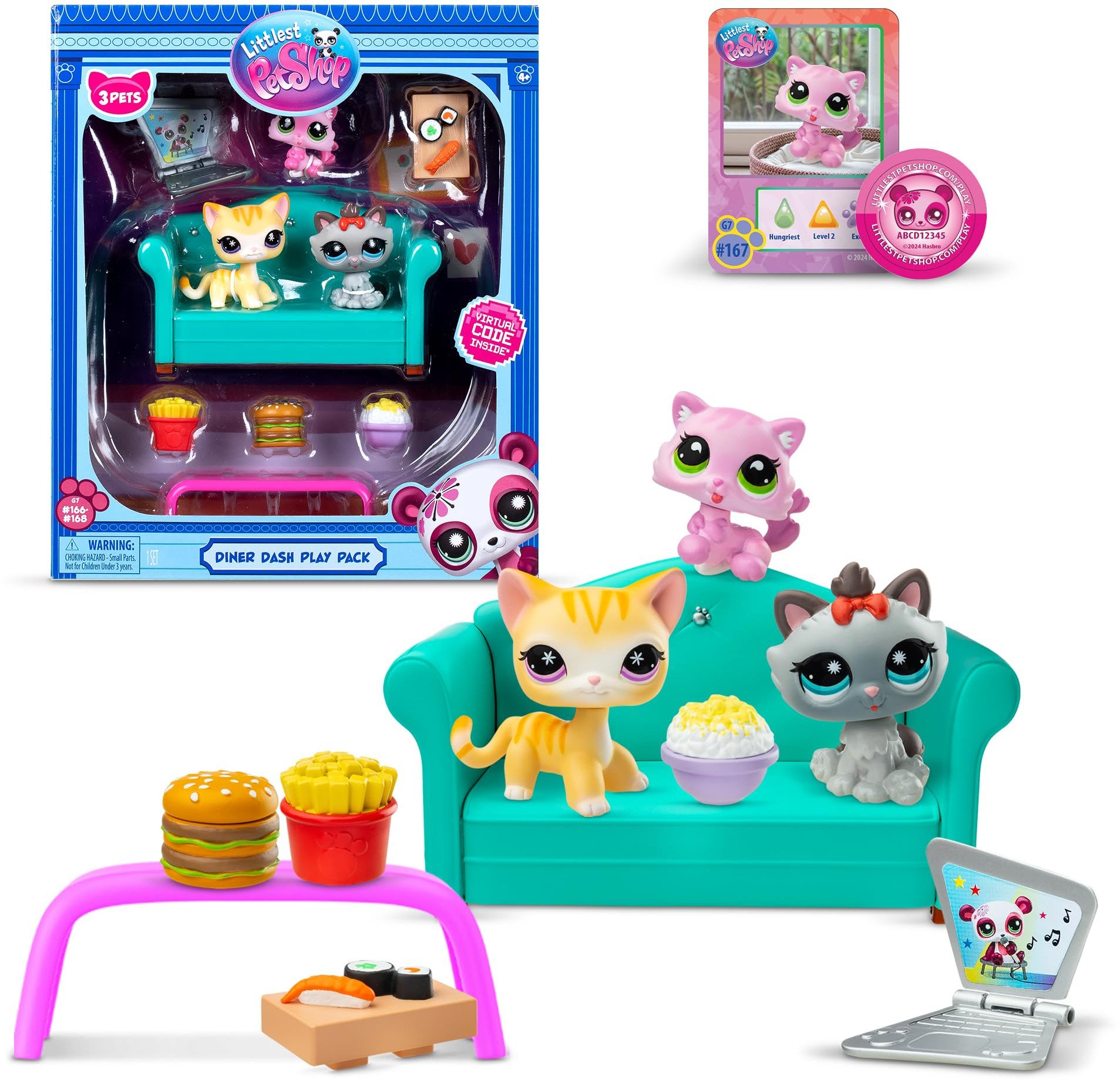Littlest Pet Shop Hrací sada DINER DASH