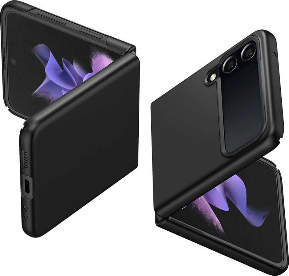 Spigen Ochranný kryt AirSkin pro Samsung Galaxy Z Flip 3 5G černý univerzální