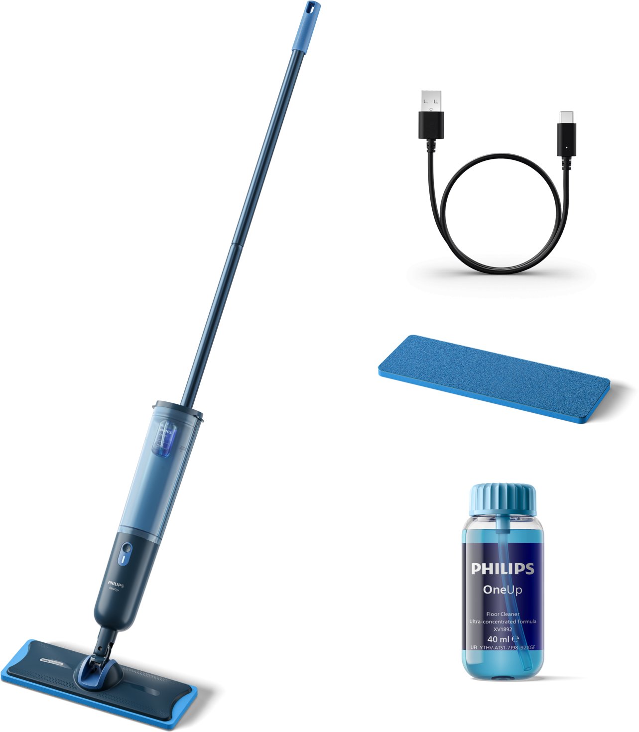 Philips OneUp 3000 Series elektrický mop XV3101/01