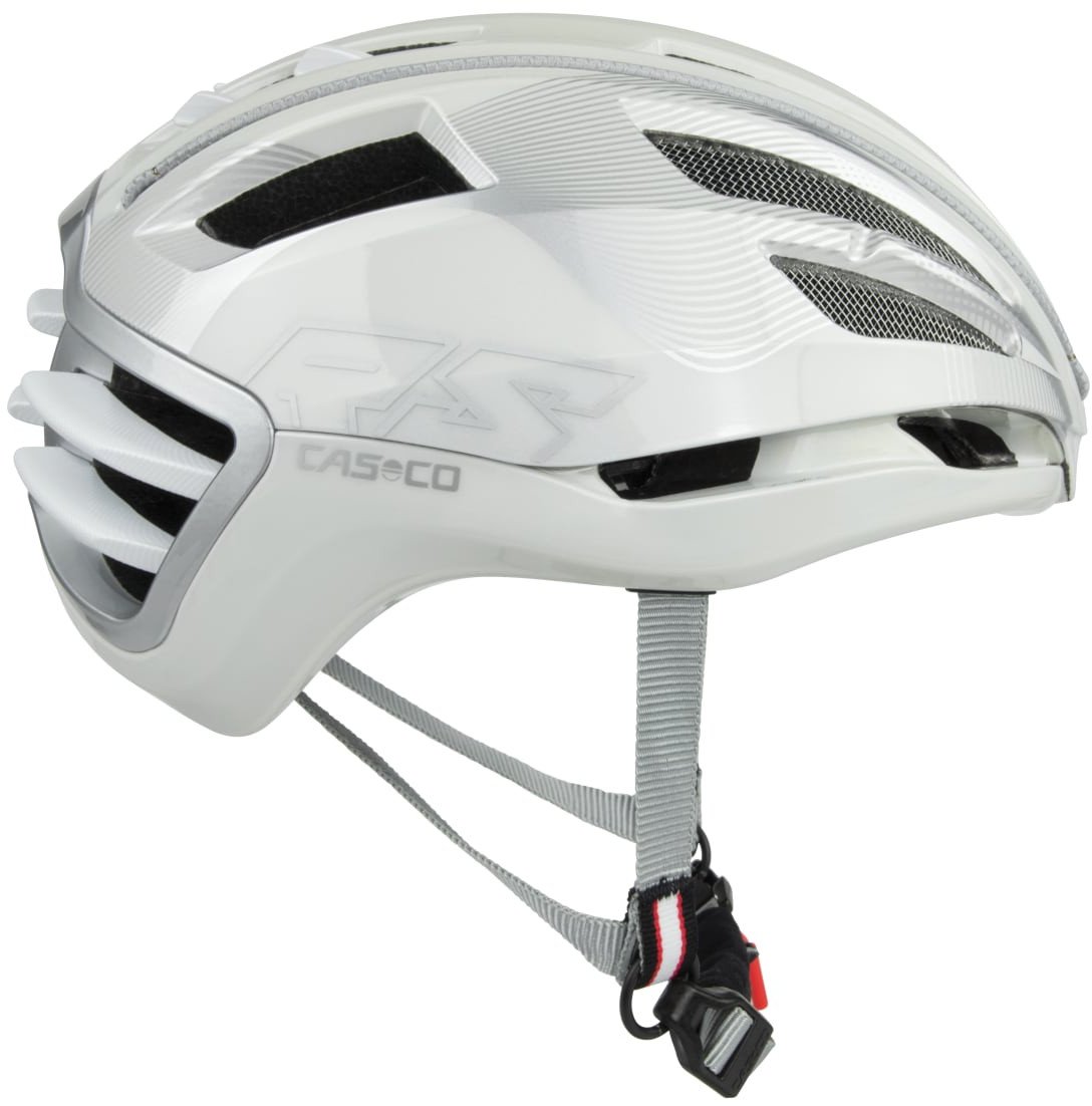 Casco PŘILBA SPEEDairo2 bílo-stříbrná, velikost 52-56