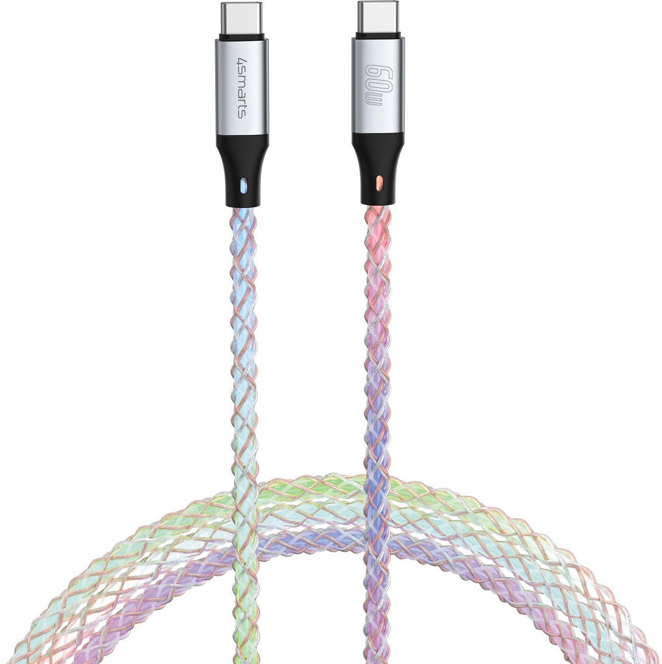 4smarts USB-C - USB-C kabel 1,5 m vícebarevný (541440)