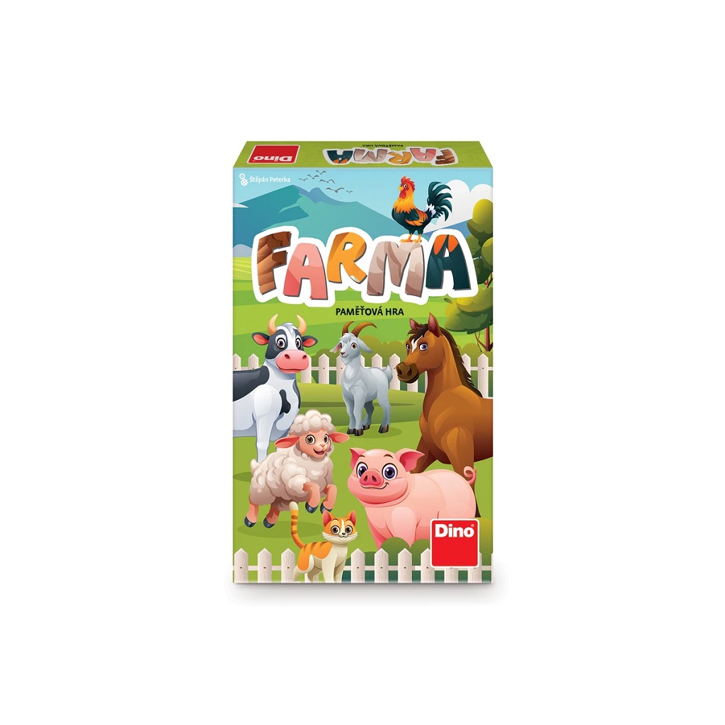 Dino Dětská cestovní hra Farma