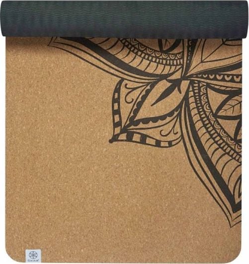 Gaiam Printed Cork Mandala Yoga Mat (63495)