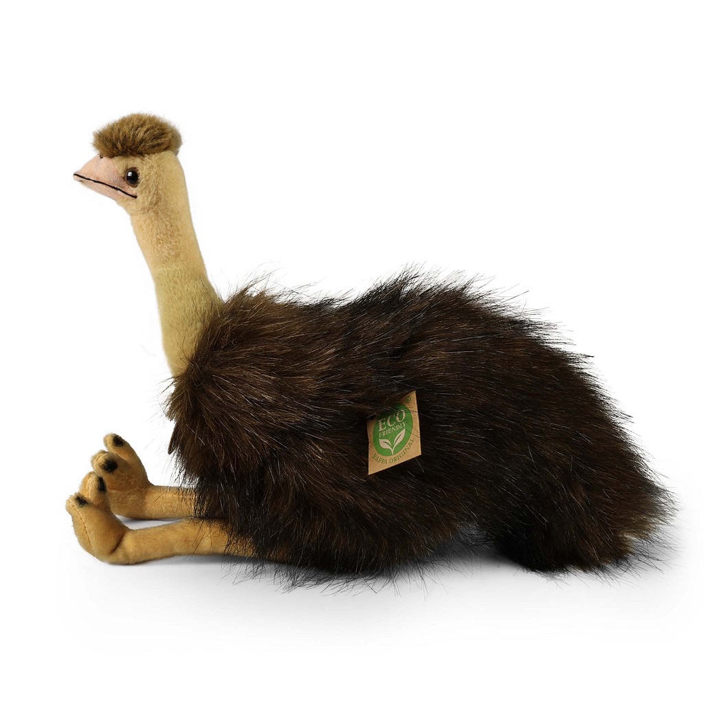Rappa Plyšový pták Emu 28 cm ECO-FRIENDLY