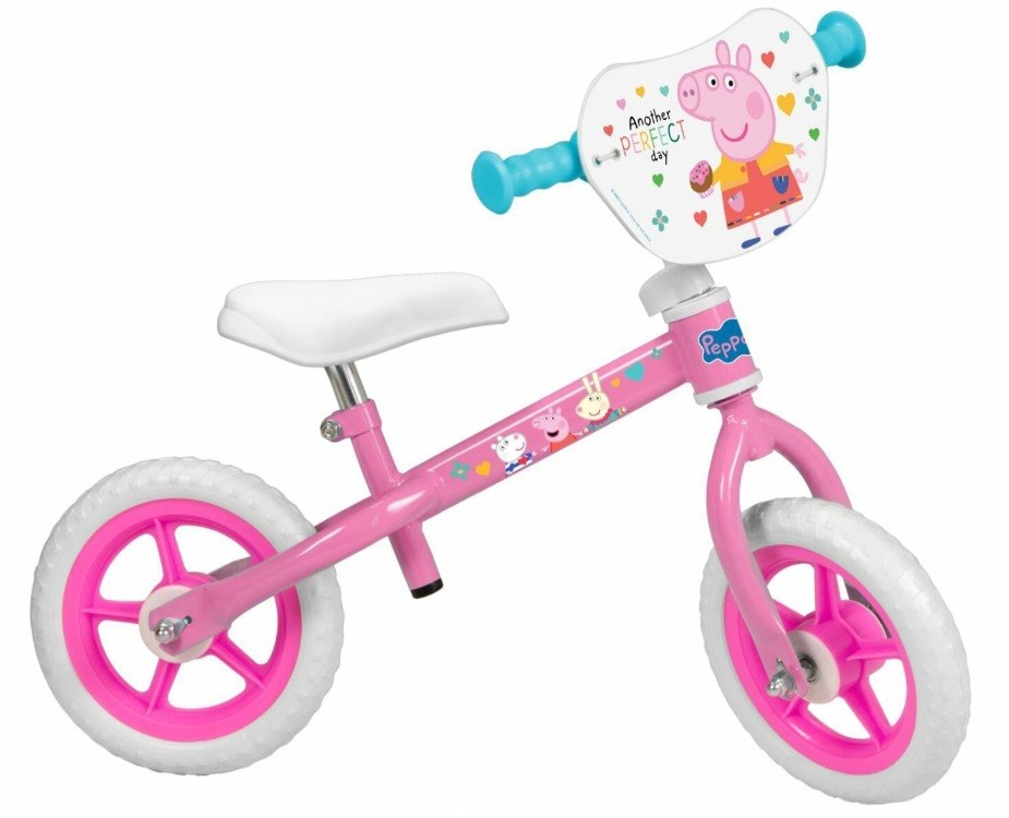 Běžecké kolo 10  Peppa Pig pink 195 TOIMSA
