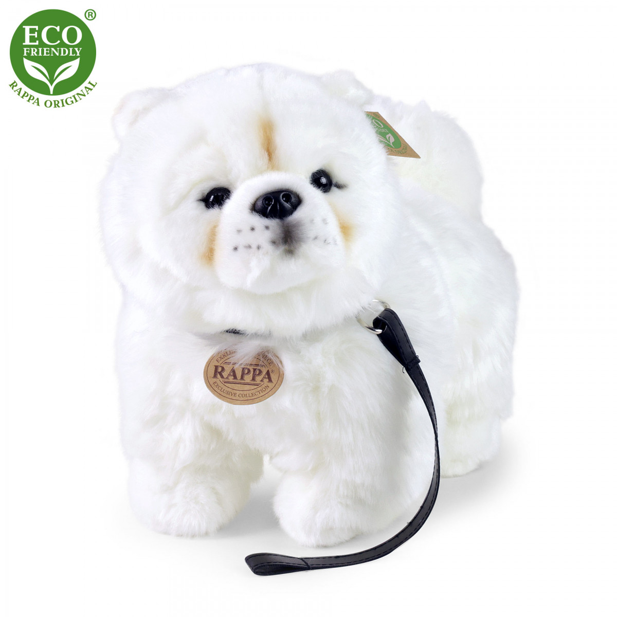 Rappa Plyšový pes Čau-čau 30 cm ECO-FRIENDLY