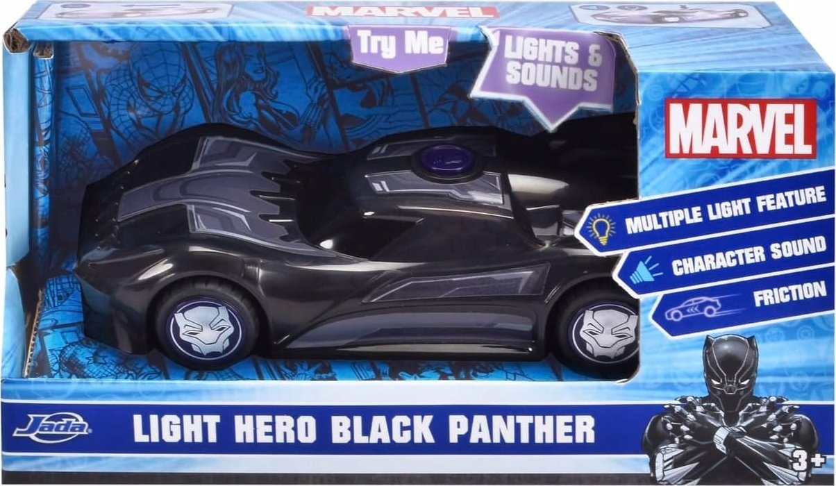 Simba JADA Marvel BlackPanther automatické světlo/zvuk 322-2004