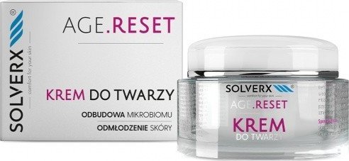 Solverx SOLVERX Age.Reset pleťový krém - Obnova mikrobiomu a omlazení pleti 50ml