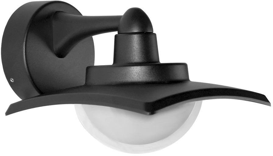 Italux Isola OWL-6950-3K nástěnná lampa zahradní nástěnná lampa IP54 1x9W LED 3000K bílá/černá
