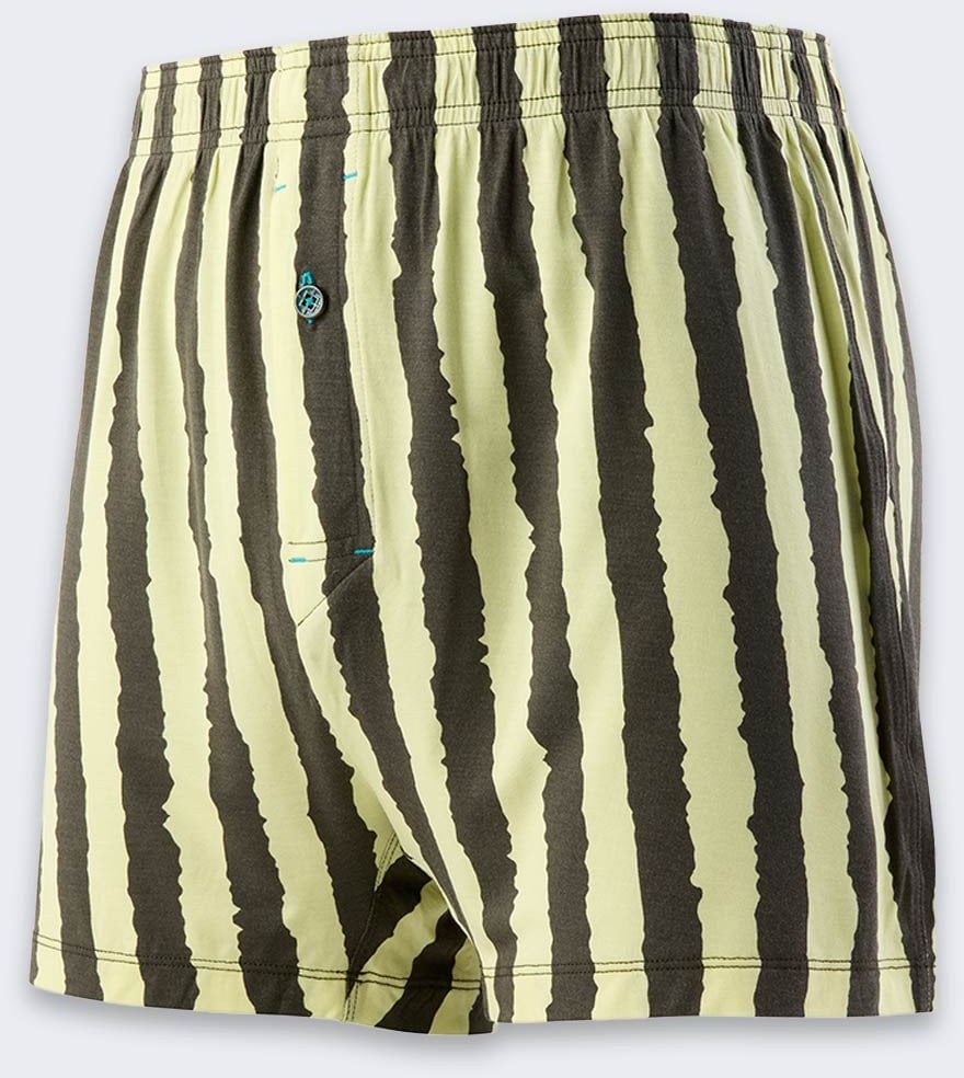 NORMANN Boxerky Stance Butter Blend BlackŽluté boxerky