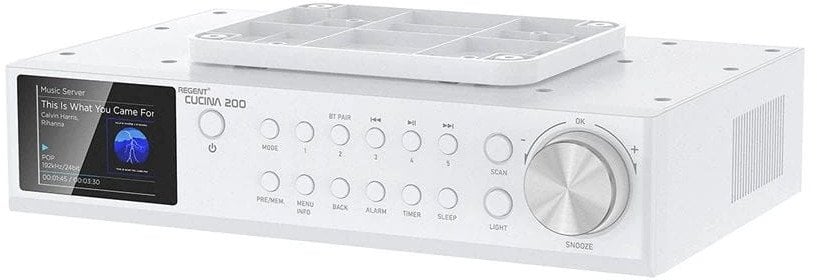 Ferguson REGENT Cucina 200 kuchyňské rádio, Bluetooth, bílé