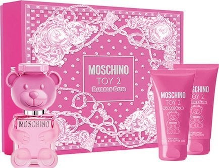 Moschino Toy 2 Bubble Gum edt 50ml + balzám 50ml + parfém 50ml