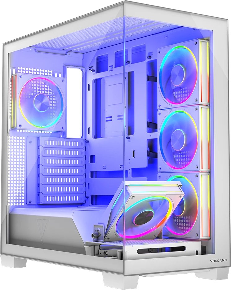 Modecom Puzdro Volcano Stellar 5F ARGB, biele (AT-STELLAR-5F-ARGB-20)