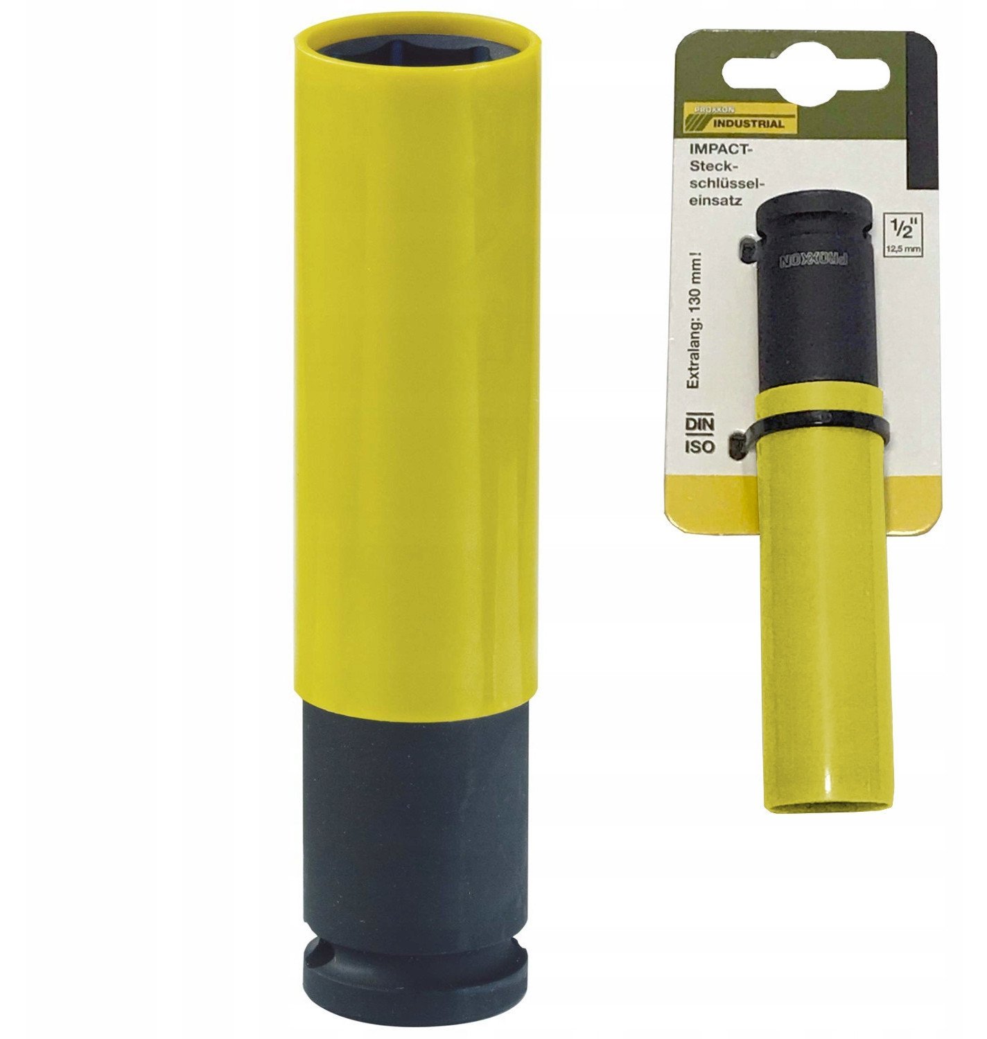 Proxxon Nástrčný klíč 17 mm - 1/2 palce - rázový extra dlouhý 130 mm