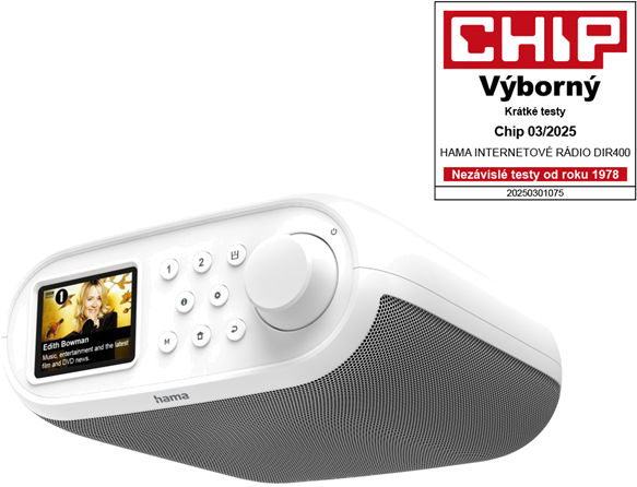 Hama 54259 internetové rádio DIR400