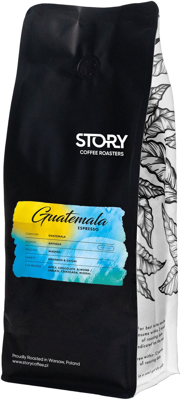 Story Coffee Roasters Pražírny kávy Story - Guatemala Antigua prané espresso 1kg