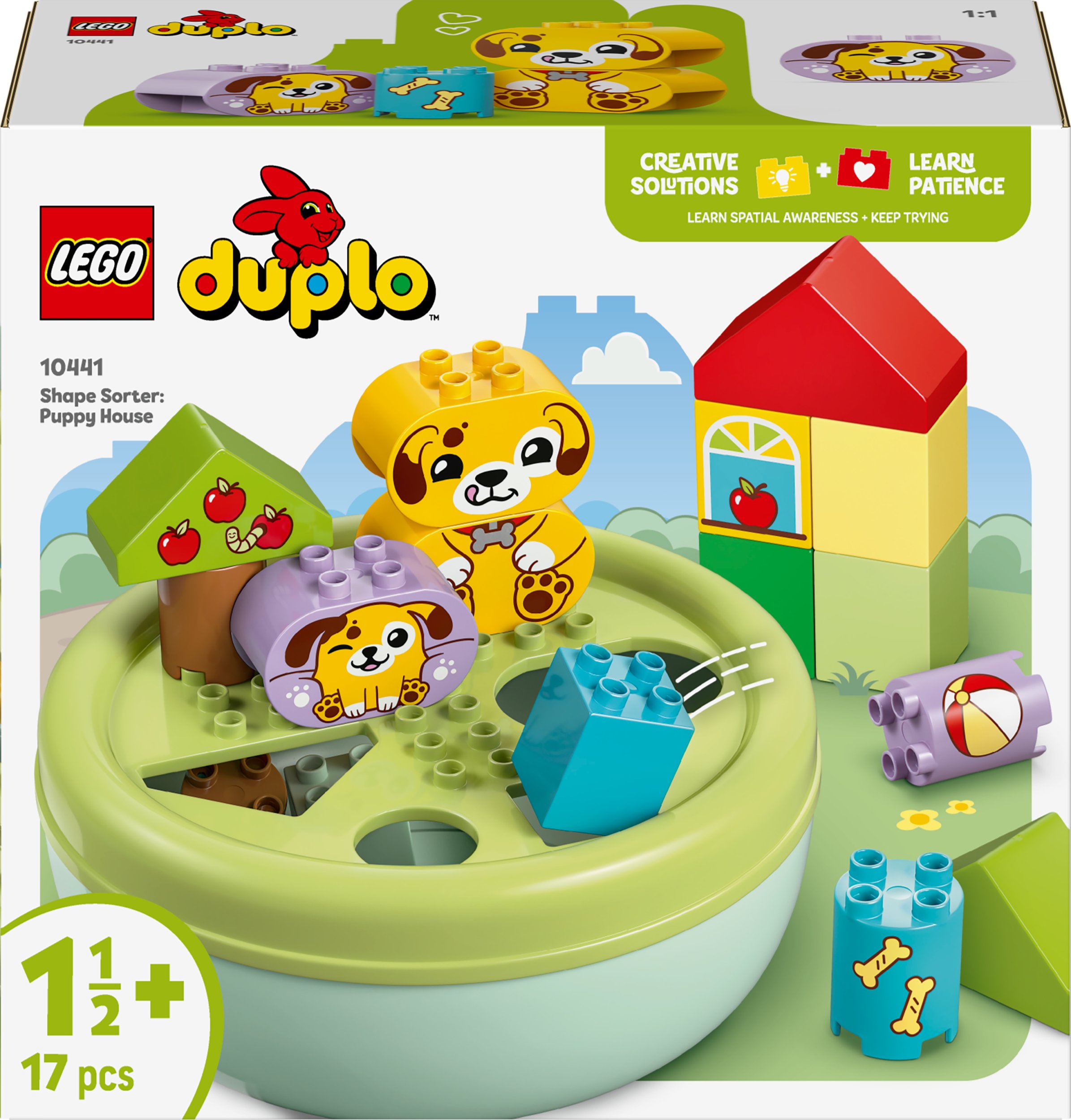 LEGO Duplo Třídič tvarů: Domeček pro štěňata (10441)