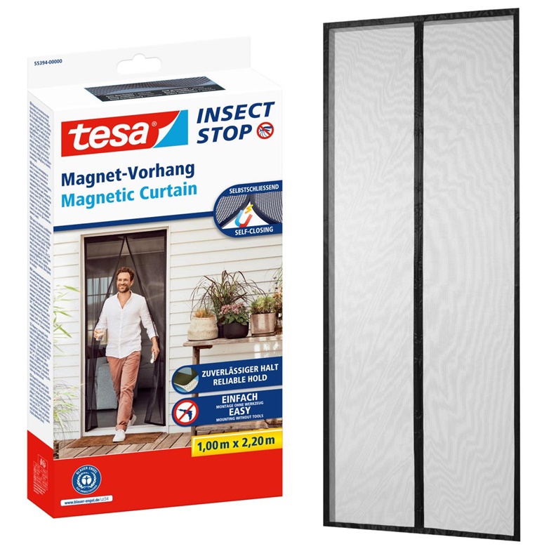 Tesa INSECT STOP magnetická sieť proti hmyzu na dvere 1,0x2,20m Athra.55394