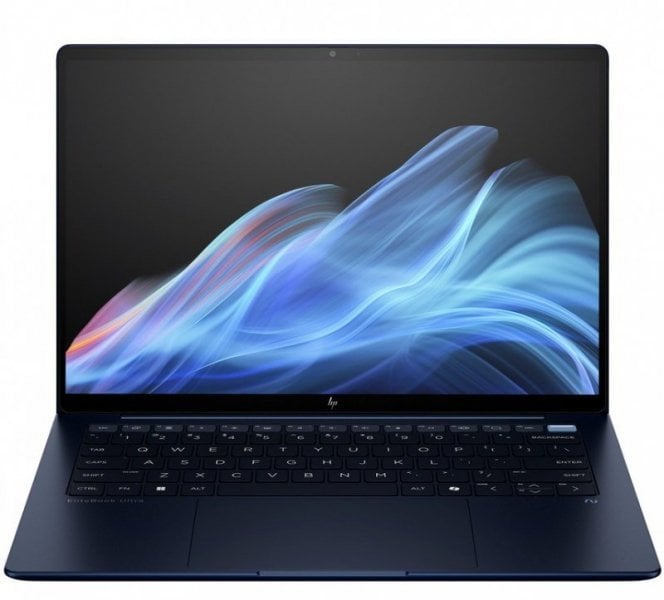 Notebook HP EliteBook Ultra G1i 14  s AI PC nové generace, Intel Core Ultra 7 258V, 35,6 cm (14 ), dotyková obrazovka s rozlišením 2,8K, 32 GB, 512 GB SSD, Windows 11 Pro, Copilot+, modrá