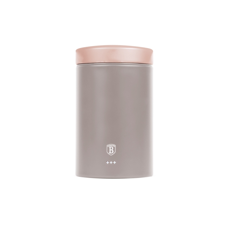 Chlebník a sada dóz na potraviny 4 ks Taupe Collection BH-6834
