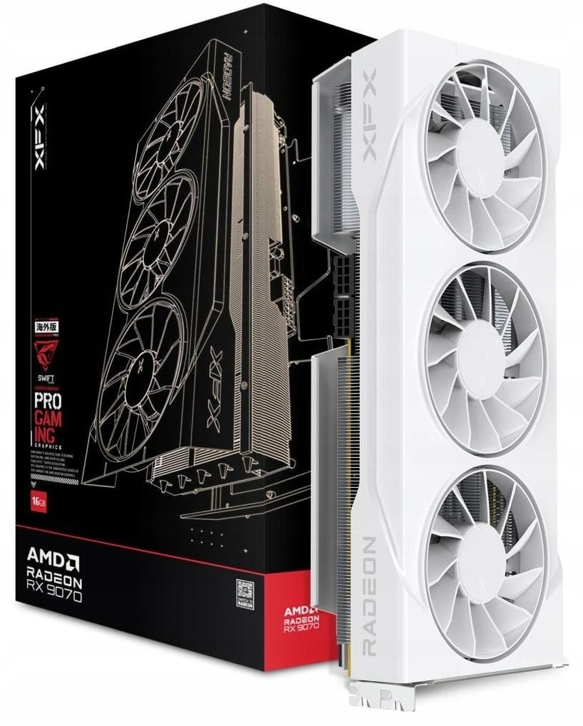 XFX RX 9070 SWIFT OC AMD Radeon RX 9070 16 GB GDDR6