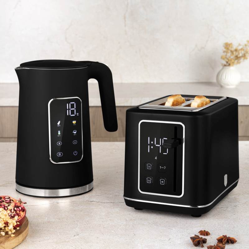 Topinkovač digitální nerez ocel Matte Black Collection BH-9660