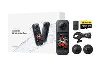 Insta360 X5 motocyklový balíček - akční kamera X5 + příslušenství na motorku