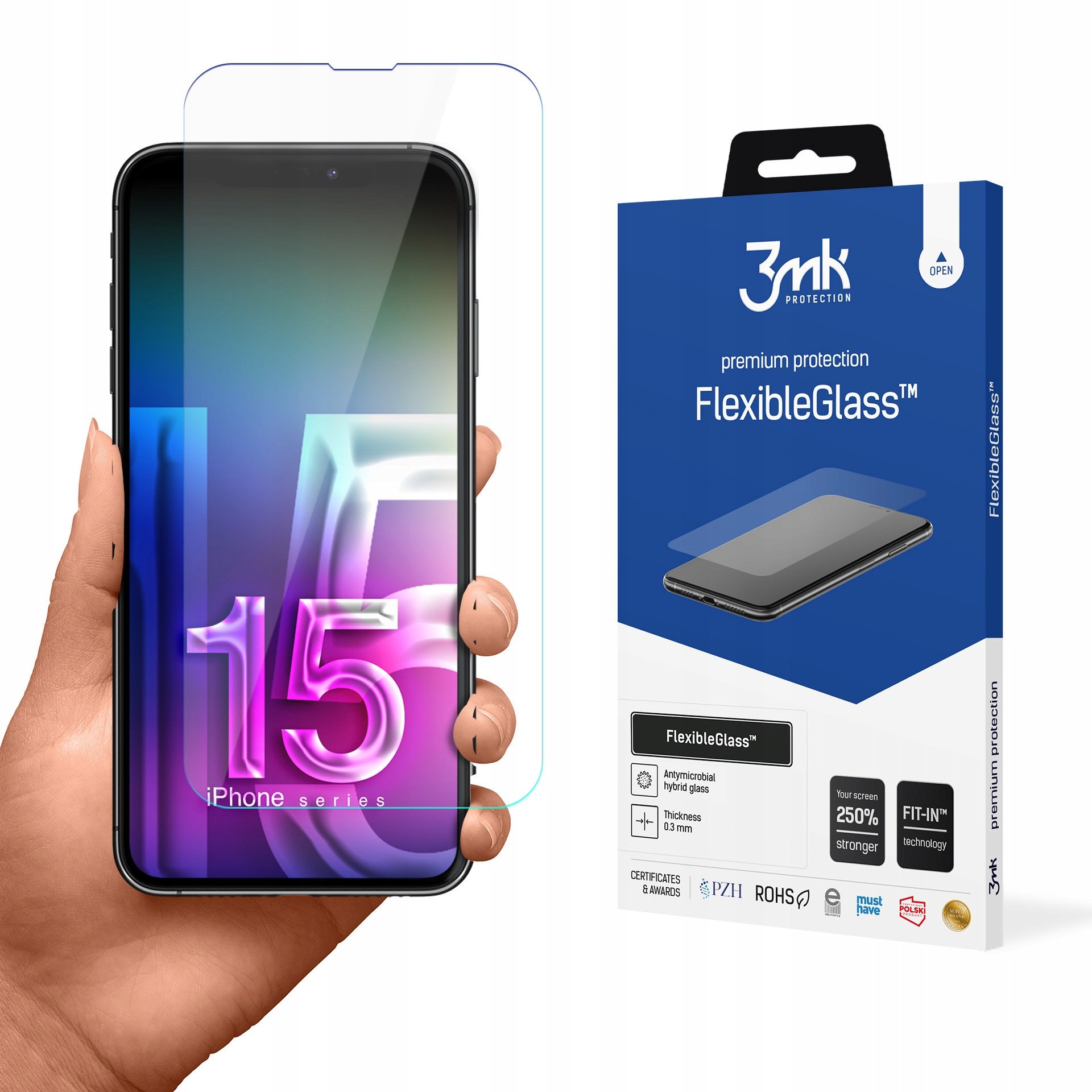 3mk FlexibleGlass pro Apple iPhone 15 Pro Max
