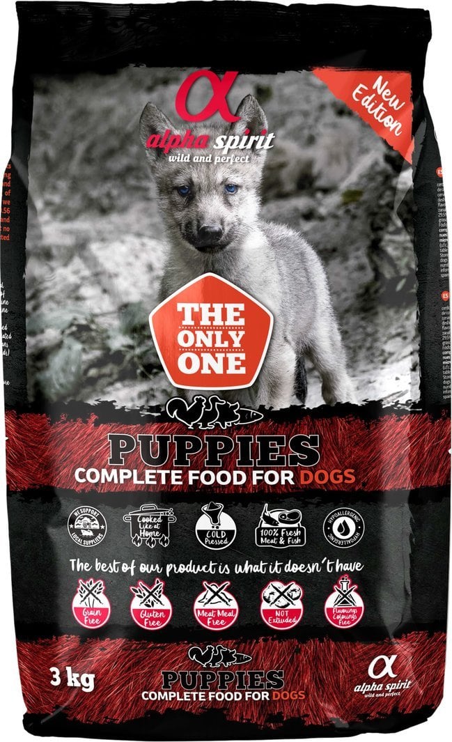 Alpha Spirit suché krmivo pro psy Štěňata (štěně) 3 kg