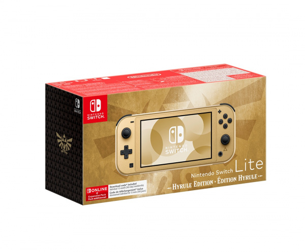 Nintendo Switch Lite - Hyrule Edition, herní konzole