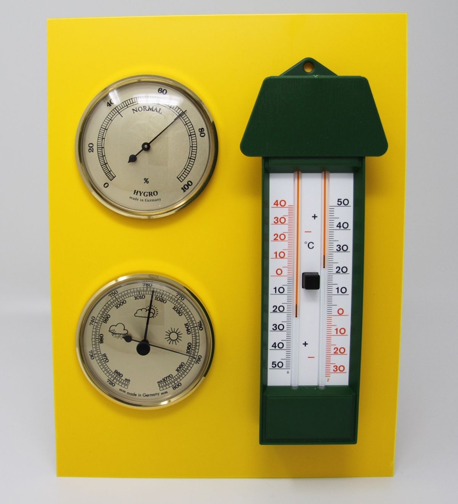 Wissner Meteostanice s přístroji a korouhví