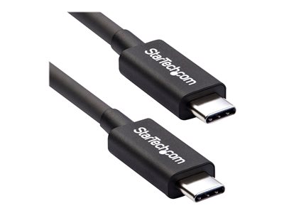StarTech USB-C – USB-C USB kábel 0,5 m čierny (TBLT34MM50CM)