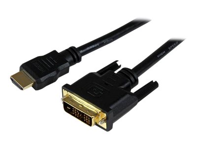 StarTech HDMI - DVI-D kábel 1,5 m čierny (HDDVIMM150CM)