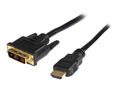 StarTech HDMI - DVI-D kabel 2m černý (HDDVIMM2M)