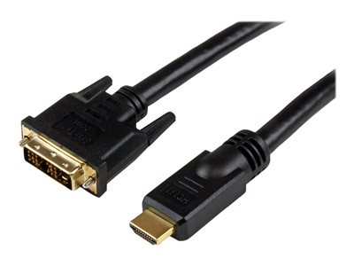 StarTech HDMI - DVI-D kábel 3m čierny (HDDVIMM3M)