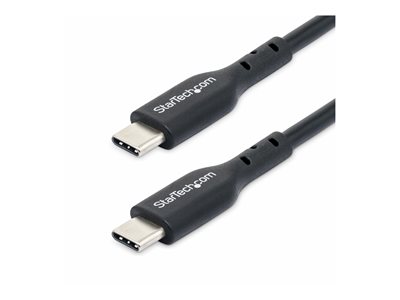 StarTech.com 2m (6ft) USB C Charging Cable, USB-C Cable, USB 2.0 Type-C Laptop Charger Cord, 60W 3A Power Delivery, TPE Jacket, USB-C Data Transfer Cable, M/M - USB kabel - 24 pin USB-C (M) do 24 pin