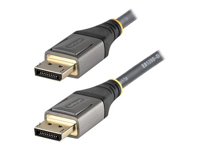 StarTech.com 1ft/30cm DisplayPort 1.4 Cable, 8K 60Hz HDR10 - Kabel DisplayPort - DisplayPort (M) s jazýčkem do DisplayPort (M) s jazýčkem - DisplayPort 1.4 - 30 cm - neobsahuje halogen, lisovaný, pasi