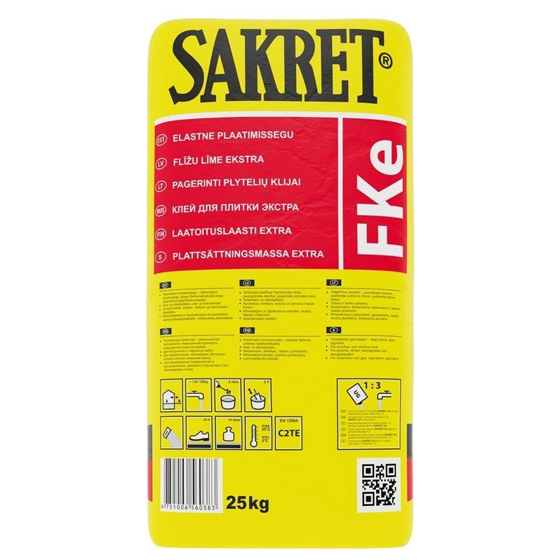 SAKRET Lepidlo na obklady FKe, 25 kg
