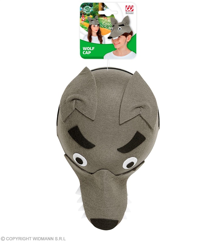 WIDMANN Čepice vlk šedá, polyester