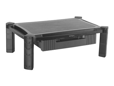 StarTech.com Adjustable Monitor Riser - Large - Drawer - Monitors up to 32 - Adjustable Height - Desk Monitor Stand (MONSTADJDL) - Stojan (stand surface, 8 small risers, 4 large risers) - pro obrazovk