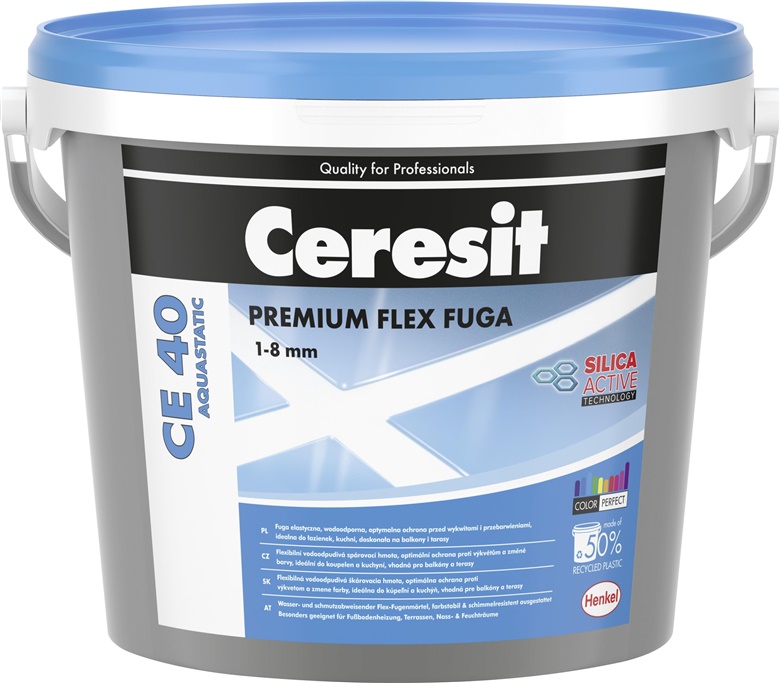 CERESIT Elastický tmel na spáry CE40/40 JASMINE, 5 kg