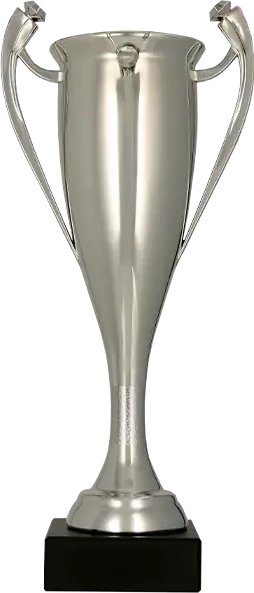 Victoria Sport Cup plastový stříbrný TM