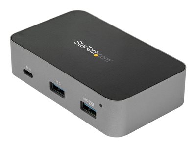 StarTech.com 3 Port USB C 3.1 Gen 2 Hub with Ethernet Adapter, 10Gbps USB Type C to 2x USB-A & 1x USB-C Ports, USB Hub w/ BC 1.2 Phone Fast Charging, Superspeed 10Gbps USB C Hub with GbE - Windows/mac