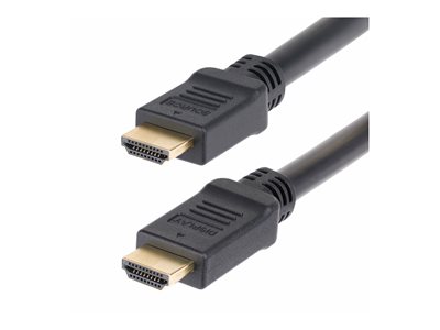 StarTech.com 15m Active HDMI 2.0 Cable, CMP, Plenum Rated, 4K 60Hz - High Speed - HDMI kabel - HDMI s piny (male) do HDMI s piny (male) - 15 m - odstíněný - černá - aktivní, Jednosměrný, podpora 4K60H