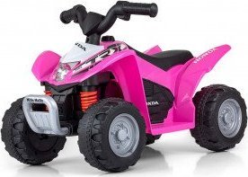 Elektrická čtyřkolka Milly Mally Honda ATV růžová