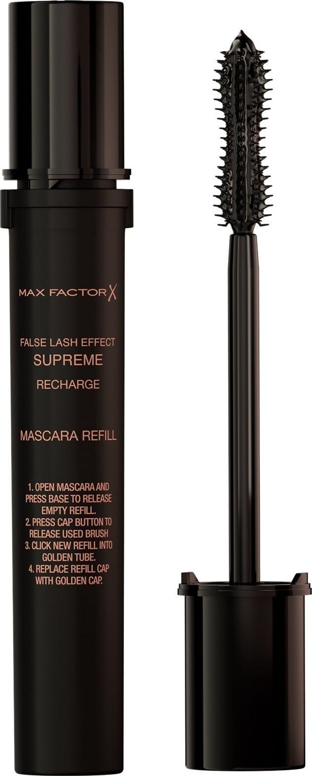 MAX FACTOR Řasenka False Lash Effect Supreme 001 černá - náplň 8 ml
